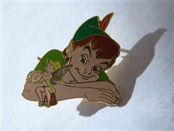 Disney Trading Pin  2178 DLR - Memorable Moments - Peter & Tinker Bell on a Thimble