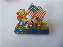 Disney Trading Pin 21985 DLR - Armed Forces Day 2003 (FAB 5)