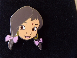 Disney Trading Pin 22285 Disney Catalog - Jungle Book Boxed Pins #2 Character Heads (Shanti)
