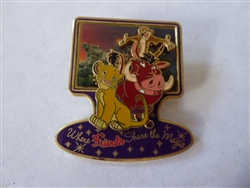 Disney Trading Pin 22333 DLR - Where Friends Share the Magic Series (Lion King) 3D