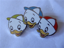 Disney Trading Pin  22451 Disney Catalog - Donald's Family Tree Boxed Pin Set (3 Nephews) Silver Prototype