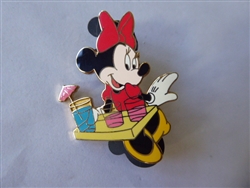 Disney Trading Pins 22454 WDW - Mickey's Toontown of Pin Trading Event (Mickey Throws A Party) Sculpture Pin Set (Minnie)