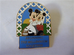 Disney Trading Pin 2255 WDW - Beginning the Millennium Together (Mickey & Minnie)