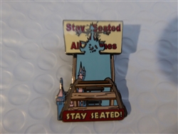 Disney Trading Pins Wild about Safety - Stay Seated at All Times