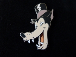 Disney Trading Pin 22726 Big Bad Wolf Head