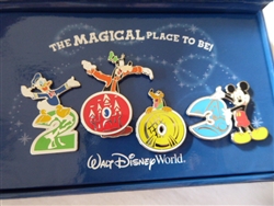 Disney Trading Pin 22806 WDW - Magical Place To Be 2003 (4 Pin Boxed Set)