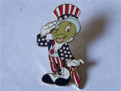 Disney Trading Pin 23097 DLR - Mickey's All American Pin Festival (Jiminy Cricket) Surprise Release