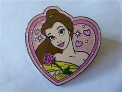 Disney Trading Pin 23212 DLR - Sparkle Princess Heart (Belle)