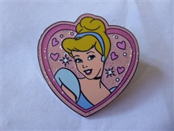 Disney Trading Pin 23213 DLR - Sparkle Princess Heart (Cinderella)