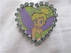 Disney Trading Pin 23378 DLR - Jeweled Heart (Tinker Bell)