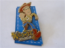 Disney Trading Pin 23478 DLRP - Pin Trading Starter Kit for Boys (Woody)