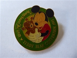 Disney Trading Pin  2358 1991 WDW 4th Annual Teddy Bear Convention