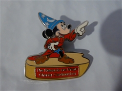 Disney Trading Pins 23638 Bank One VISA - The Rewards are Magic Charter Cardmember (Sorcerer Mickey)