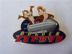 Disney Trading Pins 23721     DLR - Golden Zephyr (Chip & Dale)