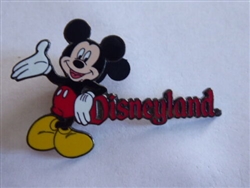 Disney Trading Pin 23722 DLR - Disneyland Sign 2003 (Mickey Mouse) black prototype