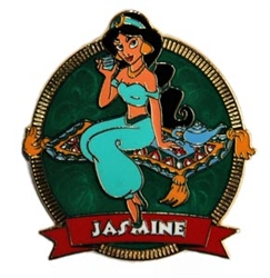 Disney Trading Pin Princess Swirl Series (Jasmine)