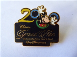 Disney Trading Pin 2405 WDW - Mickey Mouse - Millennium Grand Plan 2000