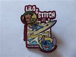 Disney Trading Pin 24054 DLR - Stitch Sundays (Lilo and Stitch Hula and Surf School)