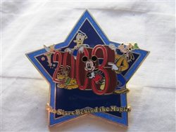 Disney Trading Pin 24080 WDW Cast Exclusive - Stars Behind the Magic 2003