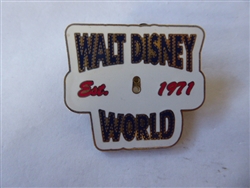 Disney Trading Pin 24198 WDW - Walt Disney World 1971 - Build A Pin - Base