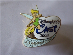 Disney Trading Pin 24343 DLR - Cast Community Fund 2003 (Tinker Bell)