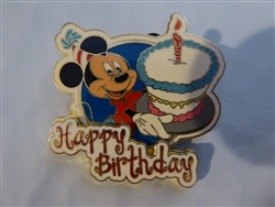 Disney Trading Pin Happy Birthday (Mickey) 3D