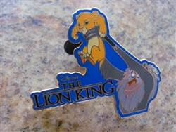 Disney Trading Pin 24436 DLR - Lion King DVD Release (Rafiki & Simba) GWP