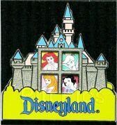 Disney Trading Pin  24697: DLR - Princesses in Castle (Slider)