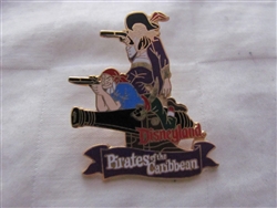 Disney Trading Pin 247 DL - 1998 Attraction Series - Pirates of the Caribbean