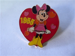 Disney Trading Pin 25002 Minnie Mouse Through the Years Framed Set (Mickey Mouse Club 1955)