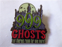 Disney Trading Pins 25482 WDW - 999 Ghosts But There Is Room For One More! (Haunted Mansion)