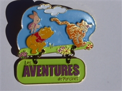 Disney Trading Pins 25549 DLRP - Pooh, Tigger & Piglet (Piglet's Big Movie)
