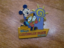 Disney Trading Pins 2556 Disney's Caribbean Beach Resort Mickey Playing the Bongos