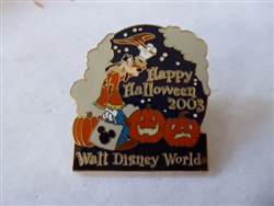 Disney Trading Pin 25944 WDW - Halloween 2003 Trick or Treat (Goofy)