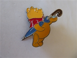 Disney Trading Pins 26007 Winnie the Pooh with his Grey Umbrella