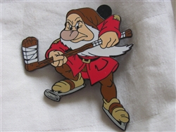 Disney Trading Pin 26236: DLR - Grumpy Hockey