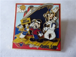 Disney Trading Pin 26253 DCL - Bon Voyage (FAB 3) 3D