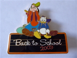 Disney Trading Pin  26277 DA Back to School 2003 epoxy prototype