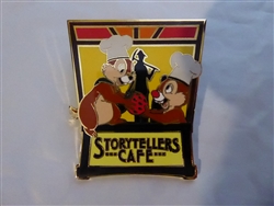 Disney Trading Pin 26518 Disney Chefs Series #6 Chip and Dale Storytellers Cafe