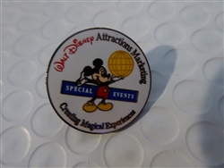 Disney Trading Pin  2657 Walt Disney Attractions Marketing Special Events