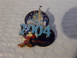 Disney Trading Pin 2004 Sorcerer Mickey and Cinderella's Castle