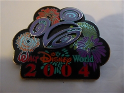 Disney Trading Pin 26853 WDW - 2004 Walt Disney World Logo Fireworks