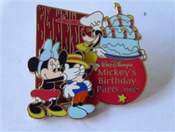 Disney Trading Pins 26895 M&P - Mickey & Minnie Mouse - Mickeys Birthday Party 1942 - History of Art 2003