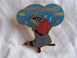 Disney Trading Pin 26904: DLR- Cast 2003 Thanksgiving Day Gift - Meeko