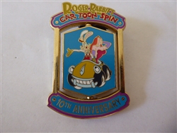 Disney Trading Pin 27290 DLR - Roger Rabbit Car Toon Spin 10th Anniversary