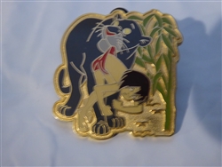 Disney Trading Pin 27330 WDW Cast Lanyard Series 2 - Jungle Book (Bagheera & Mowgli)