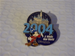 Disney Trading Pin 27422 DLR - 2004 Sorcerer Mickey - Sleeping Beauty's Castle