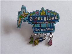 Disney Trading Pins 27424 DLR - New Year's Day 2004 (Disneyland Sign) Dangle