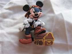 Disney Trading Pins 2754: WDW - Pirates of the Caribbean - Mickey Mouse (Rubber)