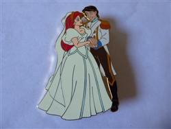 Disney Trading Pin 27751 Ariel and Prince Eric Dancing from the Framed Sketch Pin - production sample